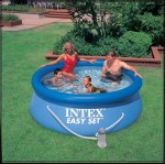 Надувной бассейн Intex 28112 (56972), насос-фильтр,  размер 244 х 76 см